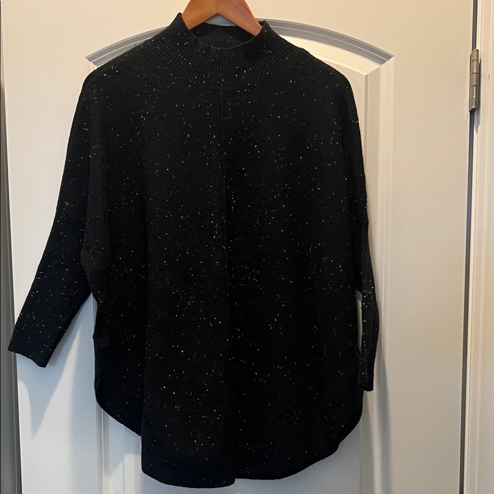 LOFT Black Turtleneck Sweater